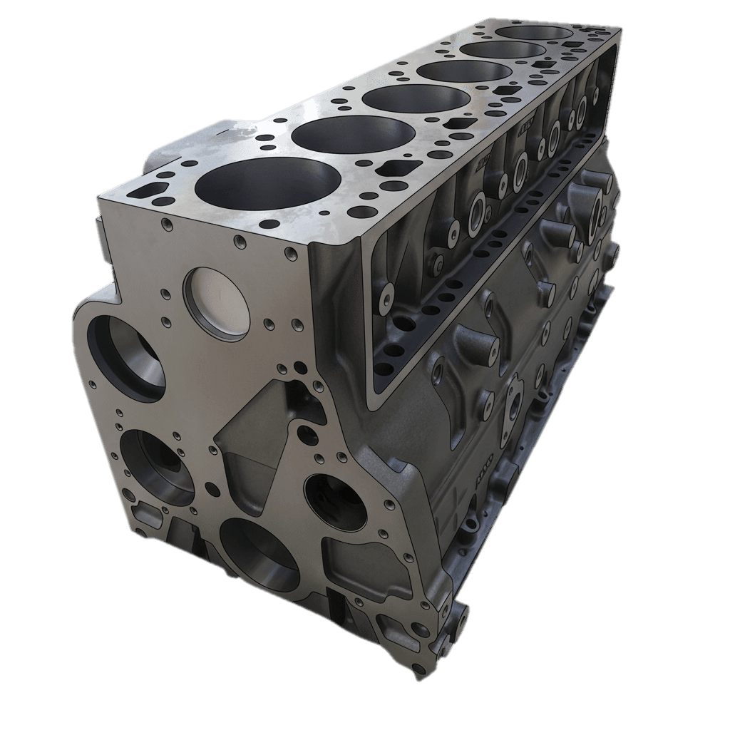 FC250シリンダーブロックで切り粉残り解消と寿命45倍の加工イメージ図